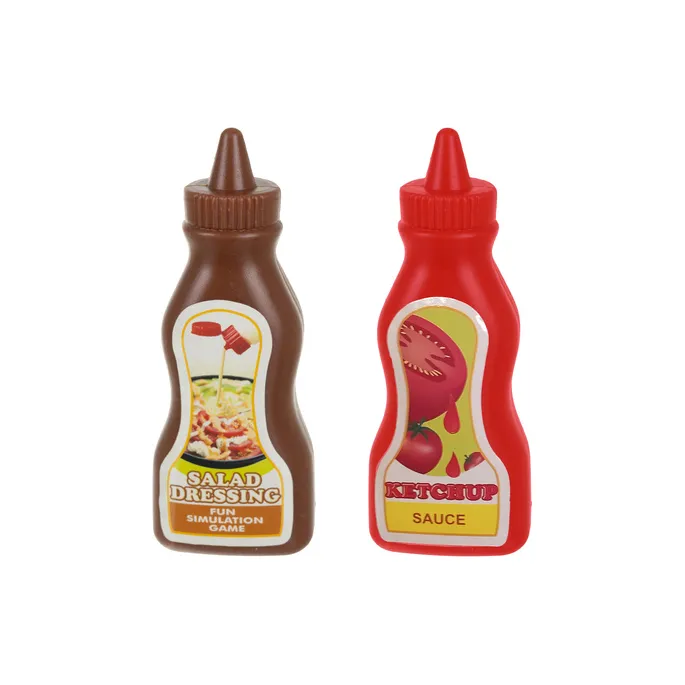 gofr i babeczka jako kolorowe elementy zestawu fast food