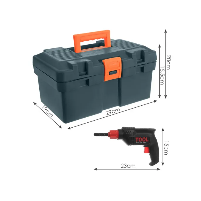 zestaw 32 elementów narzędziowych dla dzieci