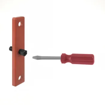 widok śrub, nakrętek i deseczek w zestawie