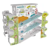 instrukcja obrazkowa do składania parkingu kartonowego