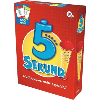 planszowa gra 5 Sekund z widocznymi kartami i licznikiem czasu