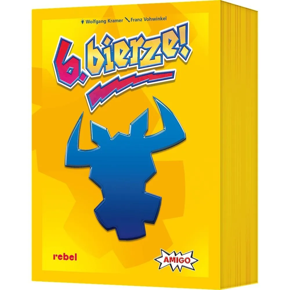 Pudełko 6 bierze: Edycja Jubileuszowa REBEL z widocznymi akcesoriami i kartami