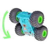 Detal nadwozia akrobatycznego autka wykonującego obrót 360 stopni