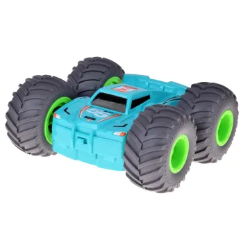 Pilot 2,4 GHz obok auta STUNT CAR do sterowania ruchem pojazdu