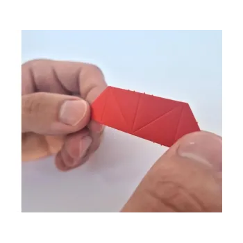 Gotowa przestrzenna figurka psa dalmatyńczyka z papieru