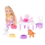 Zestaw PET PARTY z lalką, stolikiem i uroczymi zwierzątkami