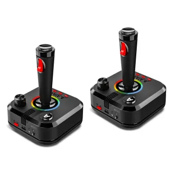 detal przewodu USB do zasilania konsoli Atari