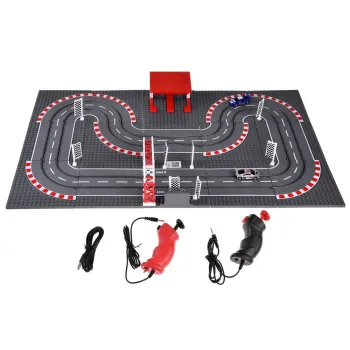 Audi sterowany tor wyścigowy samochodowy autka pilot budowa RC0621