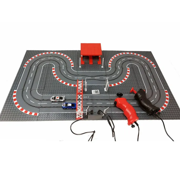 Opakowanie zestawu toru wyścigowego Audi z elementami