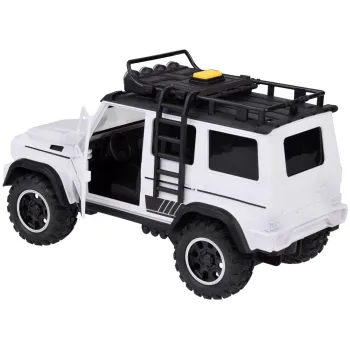 Przycisk aktywujący światła i dźwięki na dachu autka