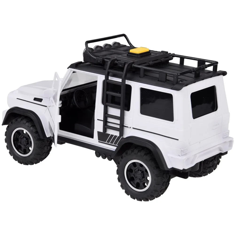 Przycisk aktywujący światła i dźwięki na dachu autka