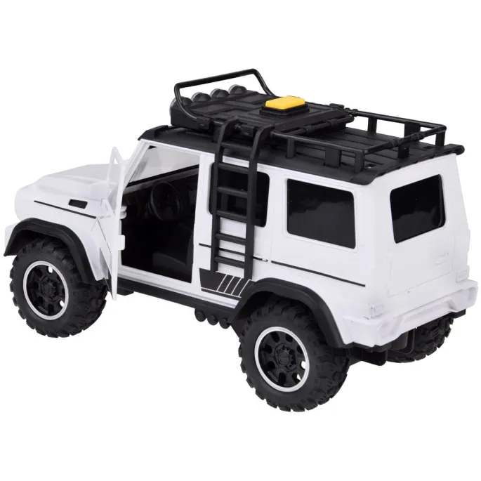 Przycisk aktywujący światła i dźwięki na dachu autka