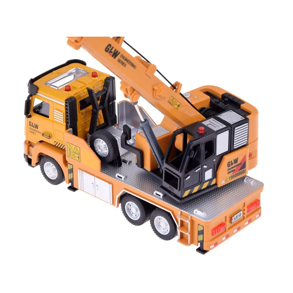 podkreślone efekty świetlne podczas działania pojazdu