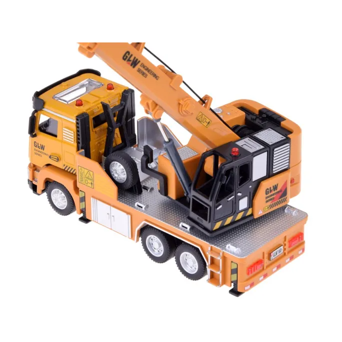 podkreślone efekty świetlne podczas działania pojazdu