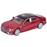 Detal bordowej karoserii limuzyny Bentley Flying Spur Hybrid