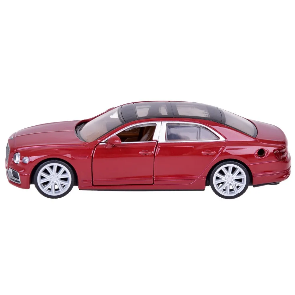 Bentley Flying Spur Hybrid podczas symulacji ładowania stacją