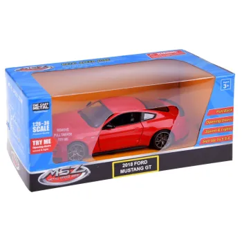 Model Ford Mustang GT podczas jazdy dzięki napędowi friction power