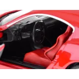 konsola ze świecącymi zegarami we wnętrzu modelu samochodu