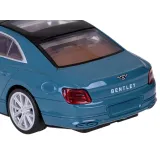 Metalowy model Bentley Flying Spur Hybrid z wyeksponowanymi detalami lamp