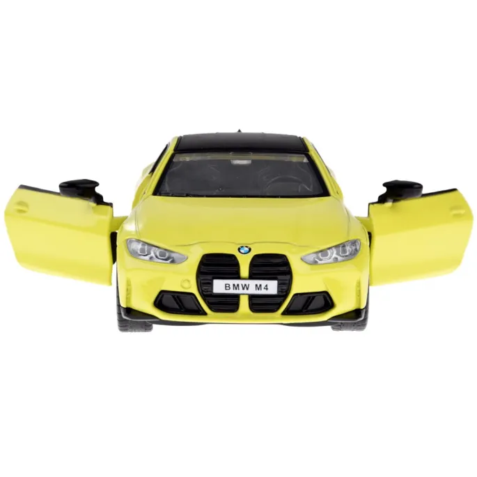 widok na tylne światła podświetlonego modelu bmw m4