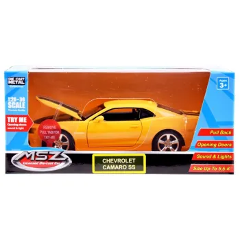 widok modelu chevrolet camaro ss 1:32 prezentujący metalowe nadwozie