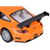 Zestaw z modelem auta z widocznymi bateriami LR44