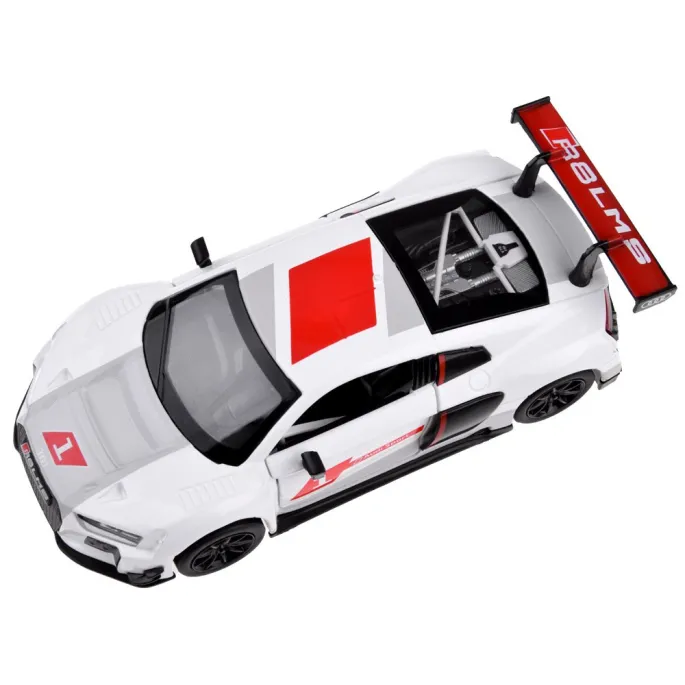 otwarte drzwi metalowego samochodu Audi R8 LMS 1:32