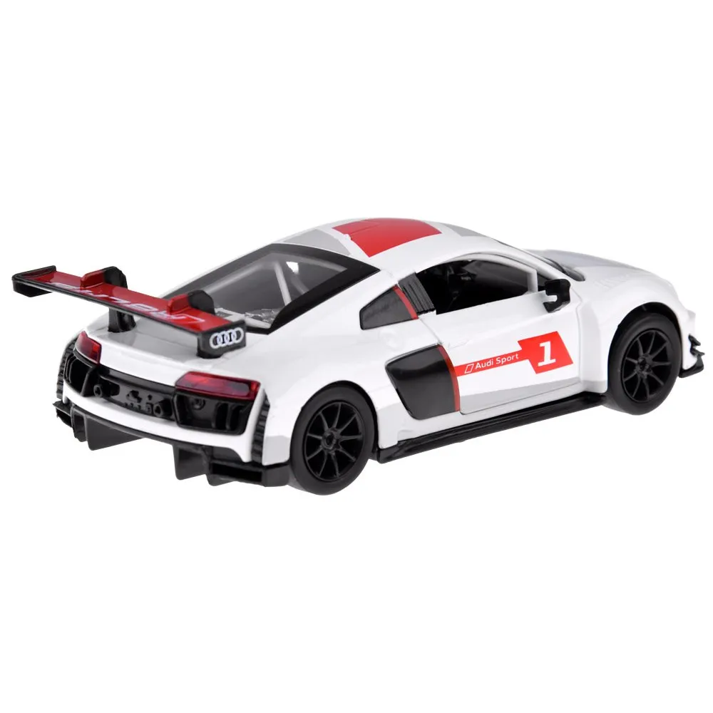 model Audi R8 LMS podczas zabawy na gładkiej powierzchni