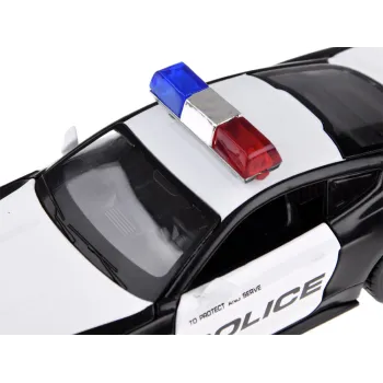 widok tylnej części modelu Ford Shelby GT350 z sygnałami świetlnymi