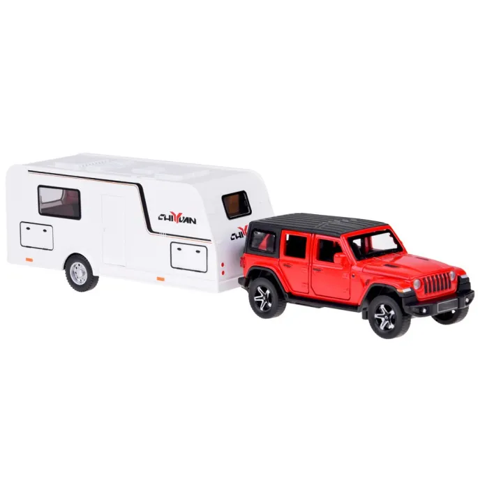 detal napędu pull-back w samochodzie terenowym