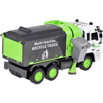 obrotowe szczotki po bokach pojazdu śmieciarki rc0684