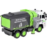 obrotowe szczotki po bokach pojazdu śmieciarki rc0684