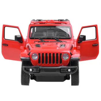 widok wnętrza modelu z deską rozdzielczą i tarczami hamulcowymi