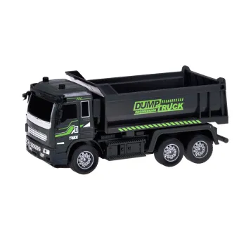 Wywrotka z pilotem widocznym obok