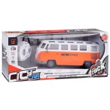 zestawienie wielkości autobusu retro city bus względem pilota