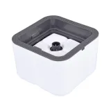 tryby przepływu wody pokazane na fontannie dla zwierząt