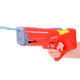 zbliżenie na spust i uchwyt pistoletu na wodę