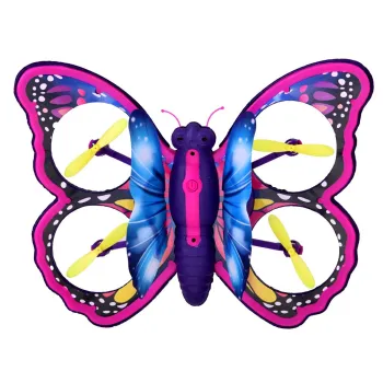 pełny zestaw motyla drona z pilotem, akumulatorem i śmigłami