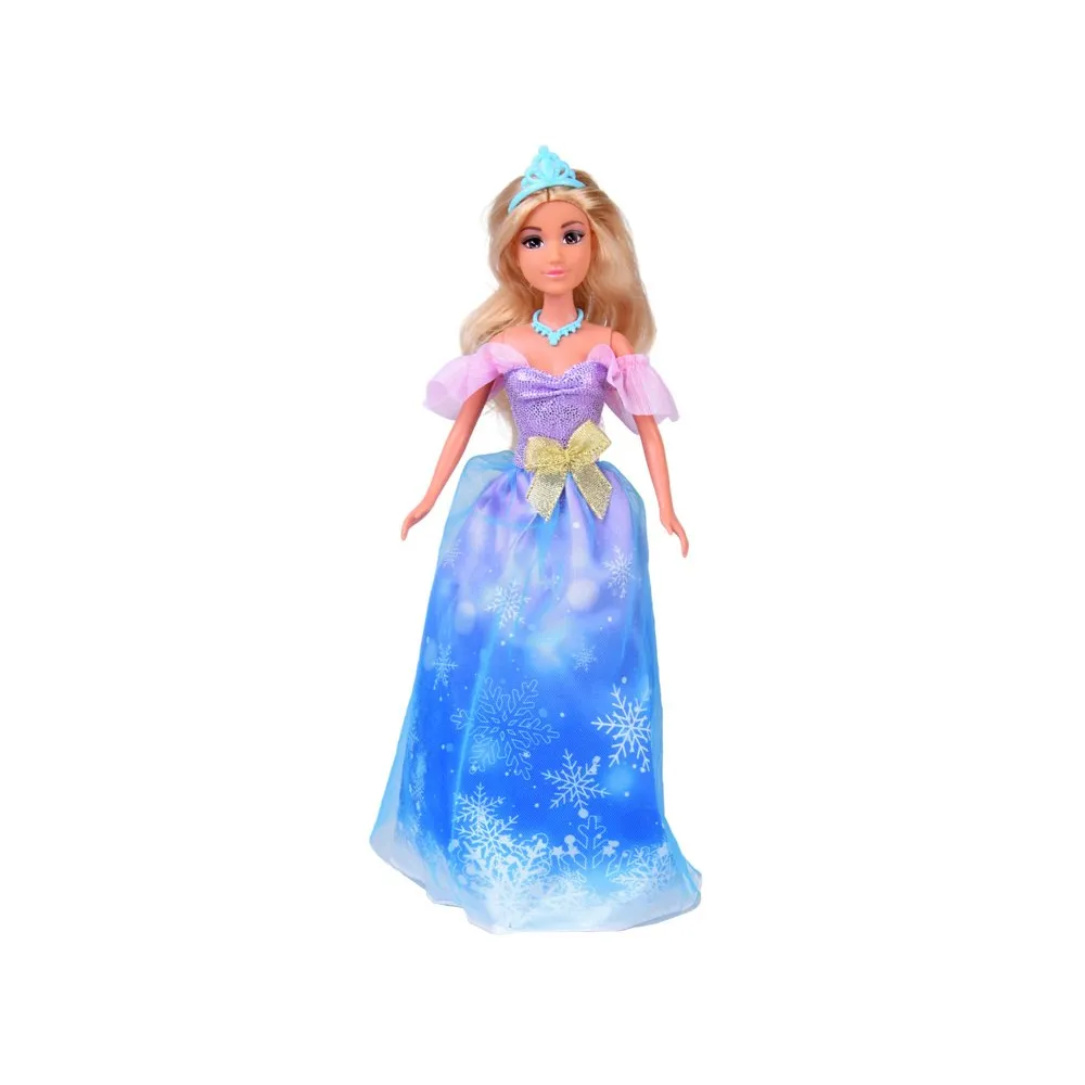 biały koń z niebieską grzywą oraz ozdobną uprzężą zbliżenie