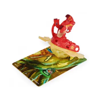 Widok elementów zestawu, w tym XL Bakugan Ripcord i token