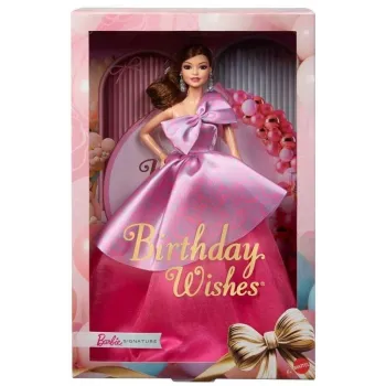 Barbie Birthday Wishes Collectible Fashion w eleganckim okolicznościowym stroju