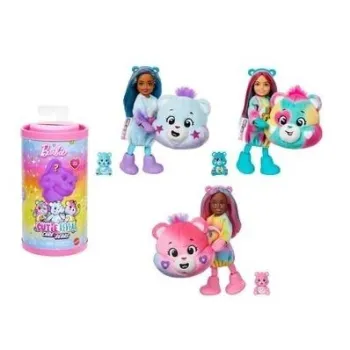 Lalka Chelsea Barbie Cutie Reveal z motywem Troskliwych Misiów w kolorowym stroju