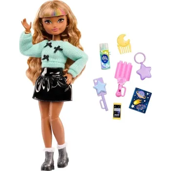 Barbie Dream Besties Lalka Zia z długimi włosami i modnym strojem