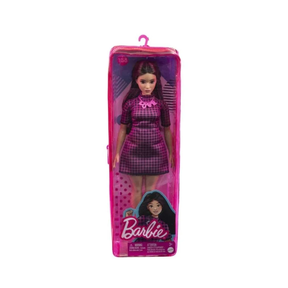Lalka Barbie Fashionistas w modnej stylizacji z akcesoriami