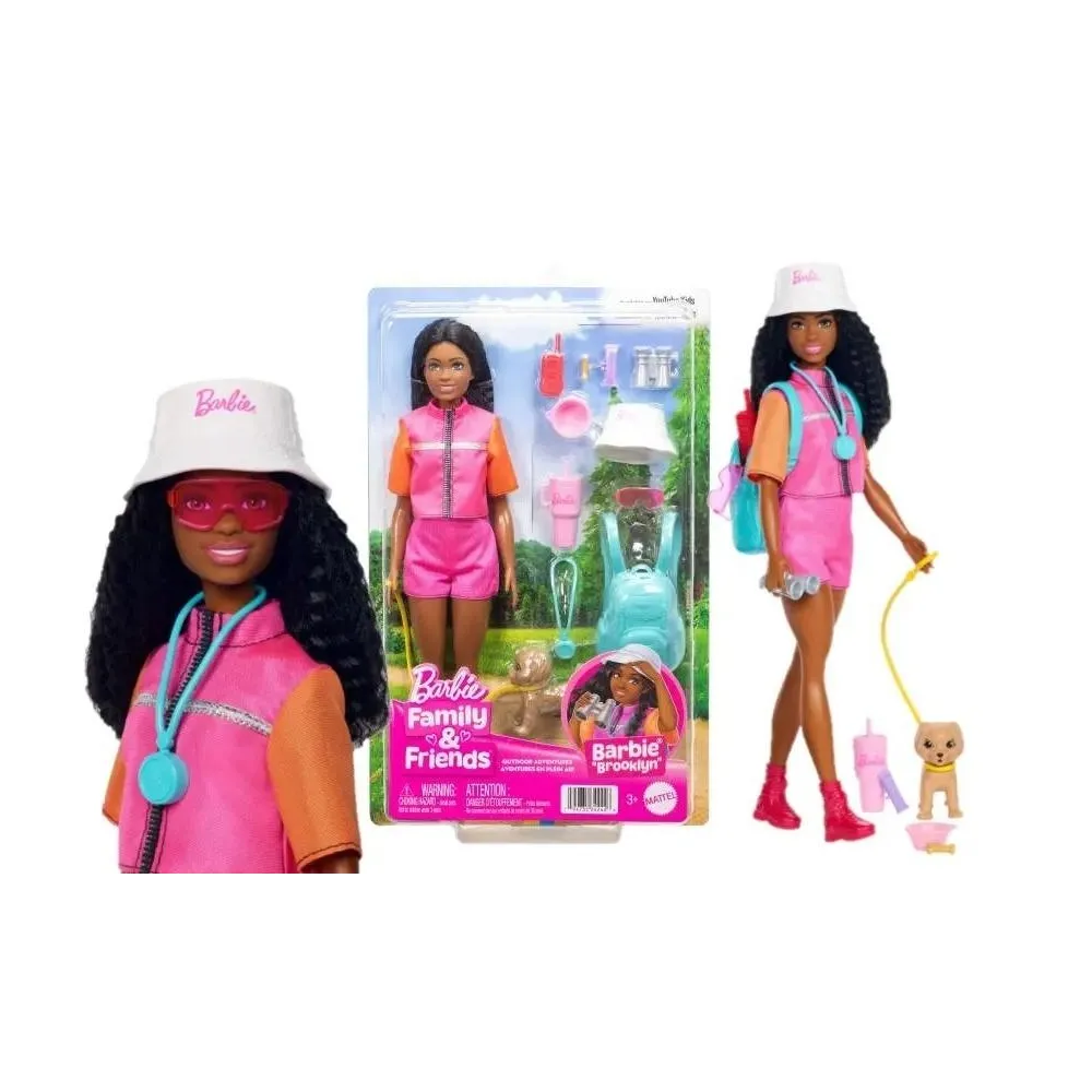 Barbiem Adventure Brooklyn w energetycznej stylizacji z kolorowymi detalami