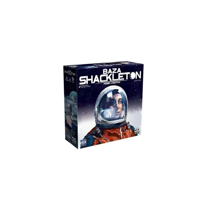 Plansza i elementy gry Baza Shackleton inspirowanej eksploracją Księżyca