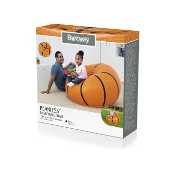 dmuchany fotel idealny do młodzieżowego pokoju lub ogrodu