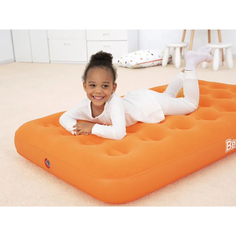 widok materaca dziecięcego z boku, podkreślona wysokość 18 cm