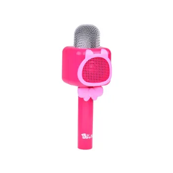 Bezprzewodowy Mikrofon dla dzieci KARAOKE nagrywanie Bluetooth IN0168