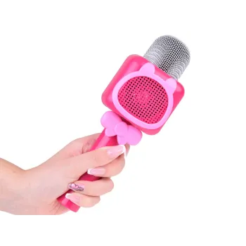 Dziecięcy mikrofon karaoke z miejscem na kartę pamięci